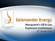 Macquarie's Oil & Gas Explorers Conference
